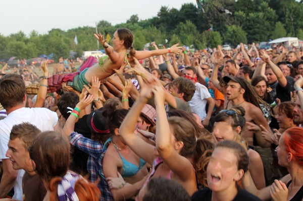 crowd-surf