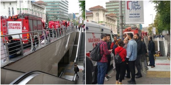 I Li Mecidiyek Y Metro Dura Nda Raylara Atlayarak Ntihar Eden Kad N