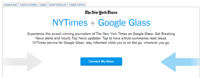 NYTimes Google Glass
