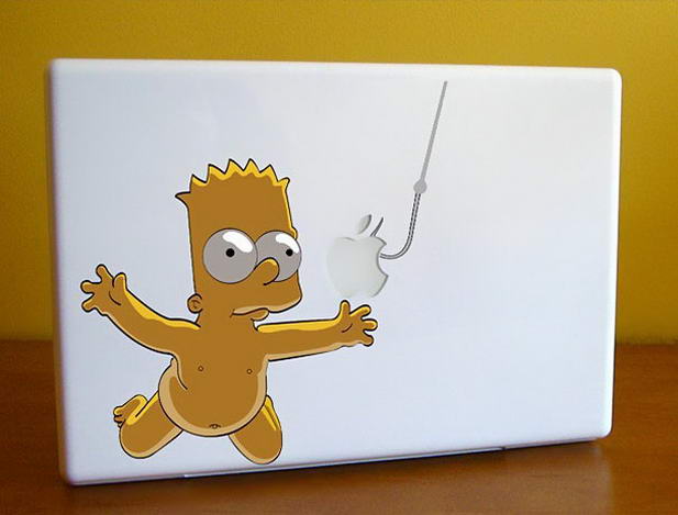 Bart-Simpson-Macbook-Sticker
