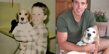 Çekiyorum Hav Deyin: Yıllar Sonra Evcil Hayvanlarıyla Yeniden Fotoğraf Çektirenler