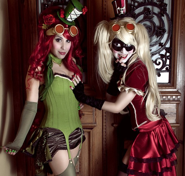 Poison-Ivy-Harley-Quinn-cosplay-photo