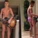 Doğuş’tan Feyz Alan Justin Bieber, Gitarıyla Çırılçıplak Fotoğraflandı