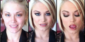 Aklınız Çıkacak: Porno Yıldızlarının Makyajsız Fotoğrafları