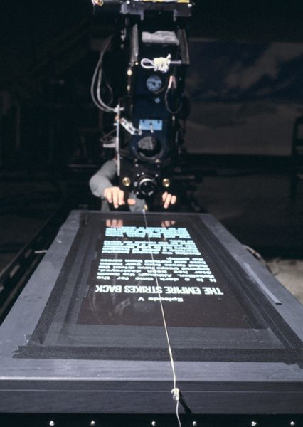 Filming The Empire Strikes Back Credits Roll-kamera-arkasi-fotograflari