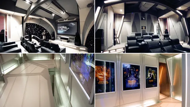 Star wars ev sineması