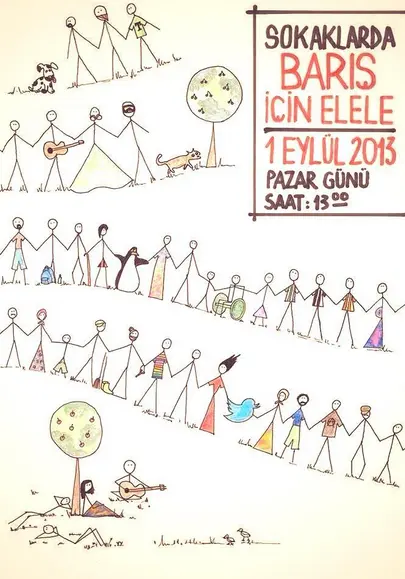 afis-sokaklarda-baris-icin-elele