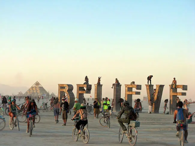 Burning Man nevada