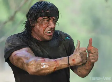 Rambo 3 thumbs up