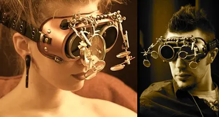 steampunk gözlük