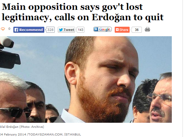 Main opposition says govt lost legitimacy calls on Erdogan to quit Today s Zaman your gateway to Turkish daily news