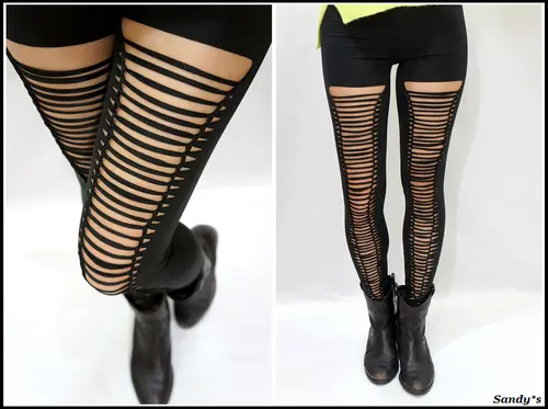 ripped legging