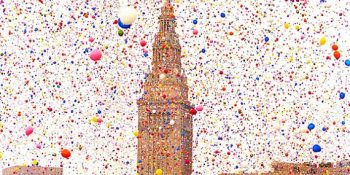 11 Kareyle Göğe Salınmış Bir Buçuk Milyon Balonun Yarattıkları