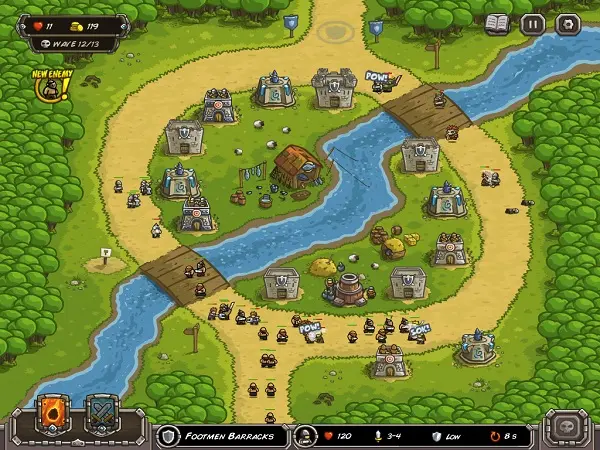 bagimlilik-yapan-telefon-oyunlari-Kingdom Rush