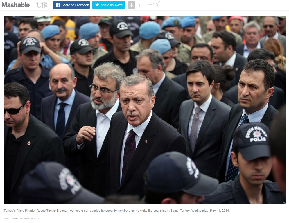 mashable-Turkey's Mine Disaster Is Worst in Its History, Kills at Least 274