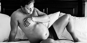 10 Kareyle Hamileliğini Ölümsüzleştiren Adam