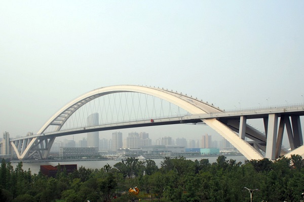 Lupu Bridge Shanghai at World Expo 2010