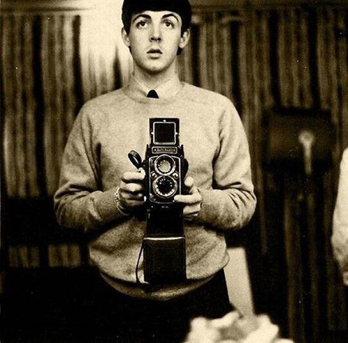 Paul McCartney-selfie