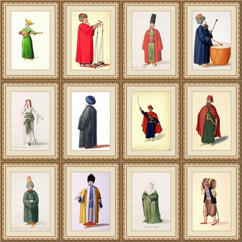 Portraits of Ottoman People