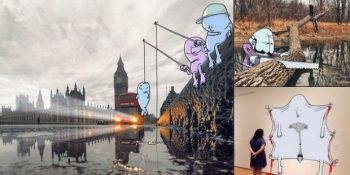 21 Örnekle Başkalarının Instagram Fotoğraflarına Kendi İllüstrasyonlarını Monte Eden Muzip Sanatçı: Lucas Leviton