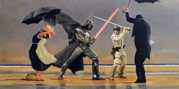 19 Ünlü Sanat Eserinin Çok Çok Uzak Bir Galakside Star Wars Öğeleriyle Yeniden Yorumlanması