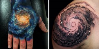 Büyüyünce Astronot Olmak İsteyip Kendini Patrondan Fırça Yerken Bulanlara 15 Uzay Dövmesi