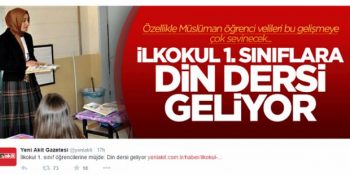 Zorunlu Din Eğitimini İlkokul 1’e İndiren Milli Eğitim Şurası Kararları Ne Anlama Geliyor?