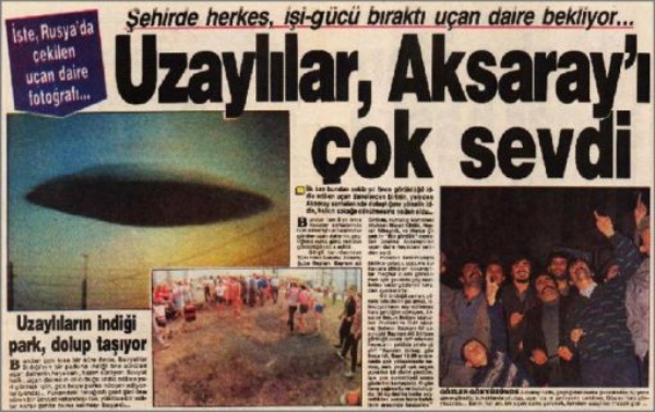 Aksaray ufo