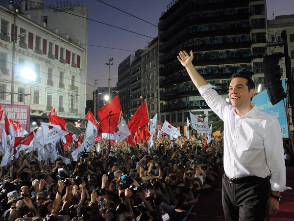 Syriza-miting