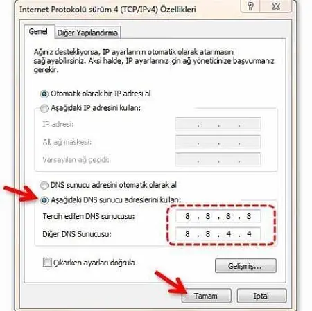 dns-ayarlar
