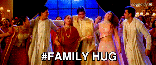 family-hug