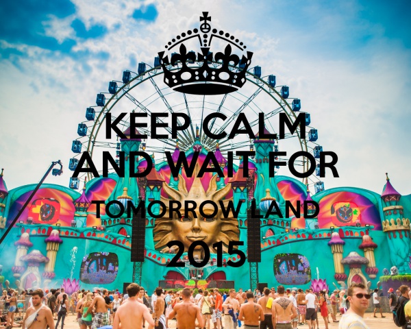 keep calm tomorrowland