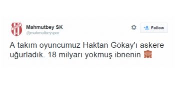 Mahmutbey Spor’dan Resmi Olamayacak Kadar Samimi Örnek Twitter Hesabı