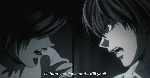 death note hunt you gif