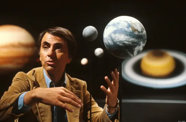 carl sagan uzay