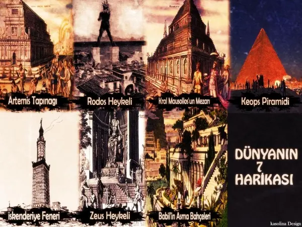 dunyanin yedi harikasi