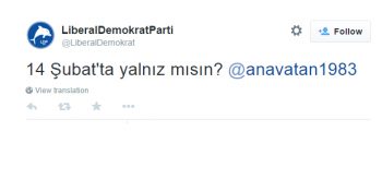 Liberal Demokrat Parti’nin Troll Değil Resmi Twitter Hesabından Samimi 27 Tweet