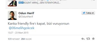 ’31’ Tweet İle Bülent Arınç’ı Paralel İlan Eden İ. Melih Gökçek’e Sosyal Medyadan 17 Tepki