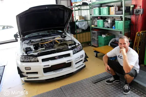 paul walker nissan