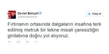 10 Aforizmik Tweet’i İle Devlet Bahçeli’nin Bir Yeraltı Edebiyat Yazarı Olduğu Gerçeği