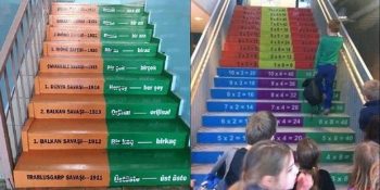 Eğitimde Umutlarımızı Yeşerten Bir Örnek: Merdivenlerle Eğiten Öğreten Erzurum Mareşal Fevzi Çakmak Ortaokulu