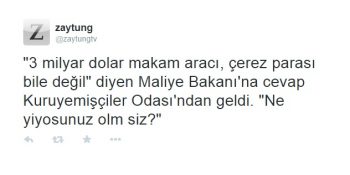 3,3 Milyarlık ‘Çerez Parası’ Gideri Açıklamasına Sosyal Medyadan 19 Tepki