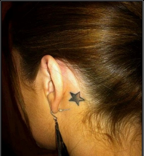 star-tattoos-behind-ear-tumblr