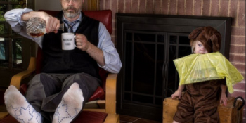 Fotoğraf Albümlerinin Farklı Olmasını İsteyen Baba ve Kızının Birbirinden Komik 12 Fotoğrafı