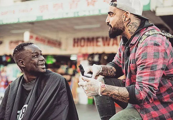 badass barber