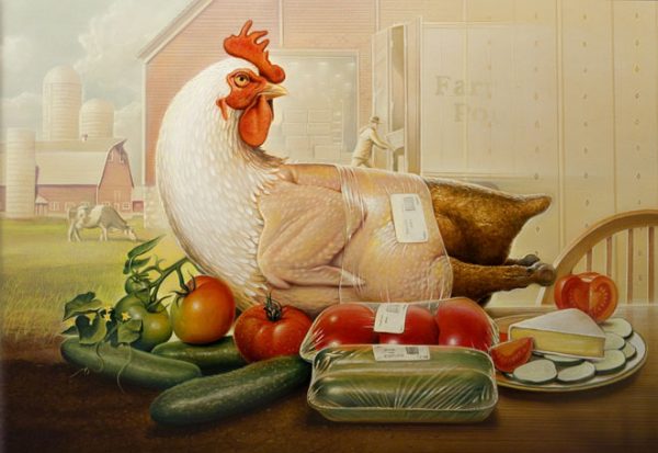 chicken-painting by tim-obrien