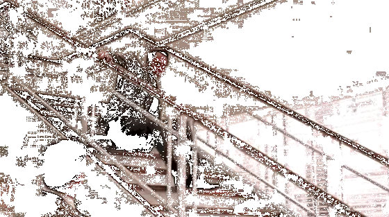 falling down