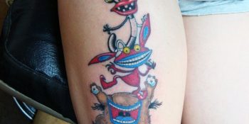 Ağlayarak Dövmeciye Gitmenizi Sağlayacak 8 Nickelodeon Dövmesi