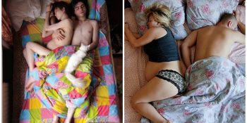 İdeal İlişki Meselesi ve Bebek Bekleyen Çiftlerin Uyurken Çekilmiş 15 Doğal Fotoğrafı
