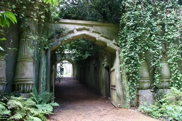 Highgate Cemetery in London, UK tourism destinations
